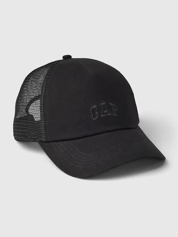 Gap Arch Logo Trucker Hat sold by GAP