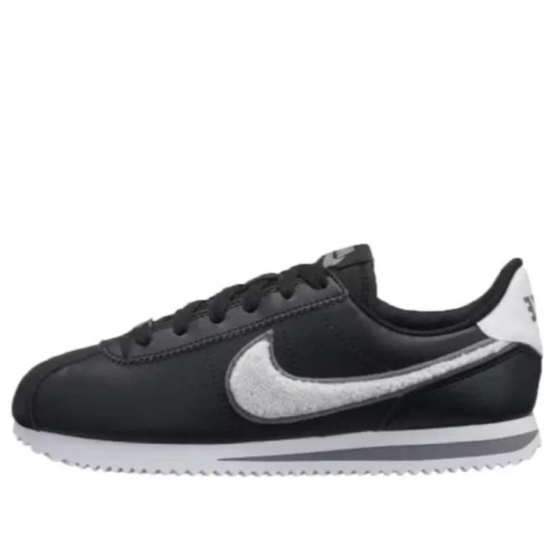 (GS) Nike Cortez Basic LTR SE 'Black' AA3496-002 sold by KicksCrew