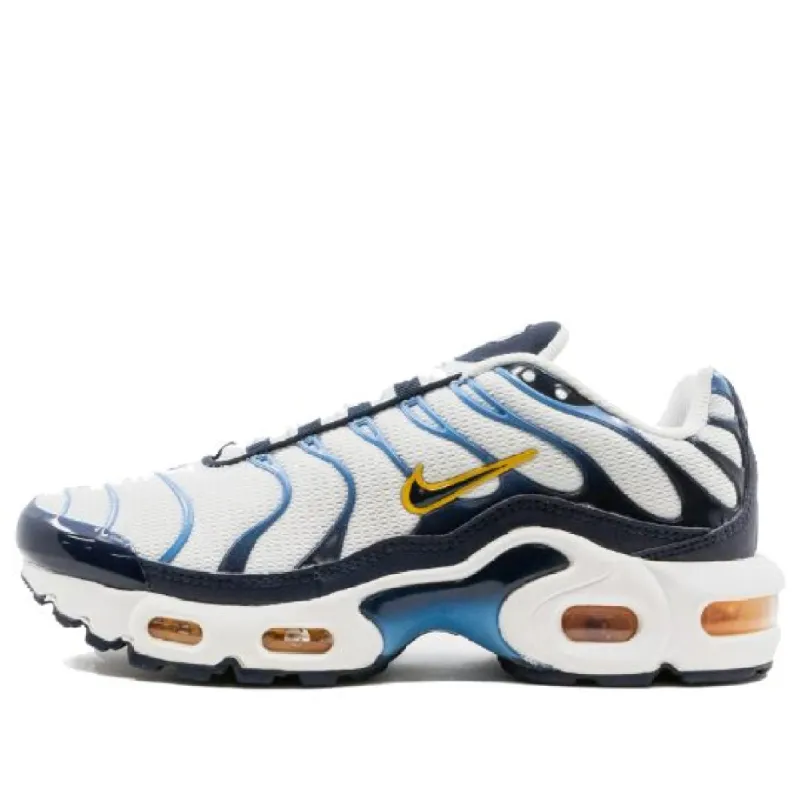 (GS) Nike Air Max Plus 'White Midnight Navy' CD0609-100 sold by KicksCrew