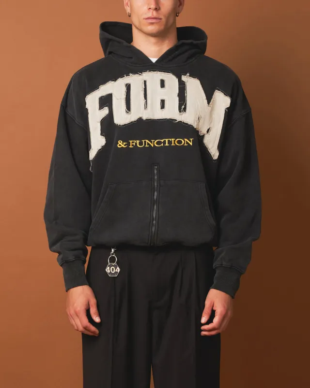 CHRONOIZM FRINGE ZIP HOODIE Mサイズ Midweight Zipper Hoodie | ZuniSportswear