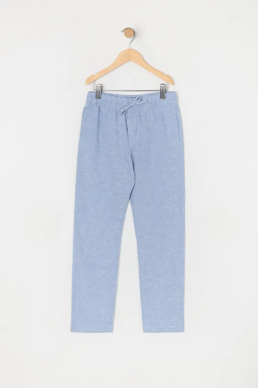 Boys Linen Relaxed Pant sold by Urban Planet