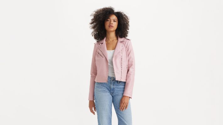 Faux Leather Moto Jacket sold by Levi's