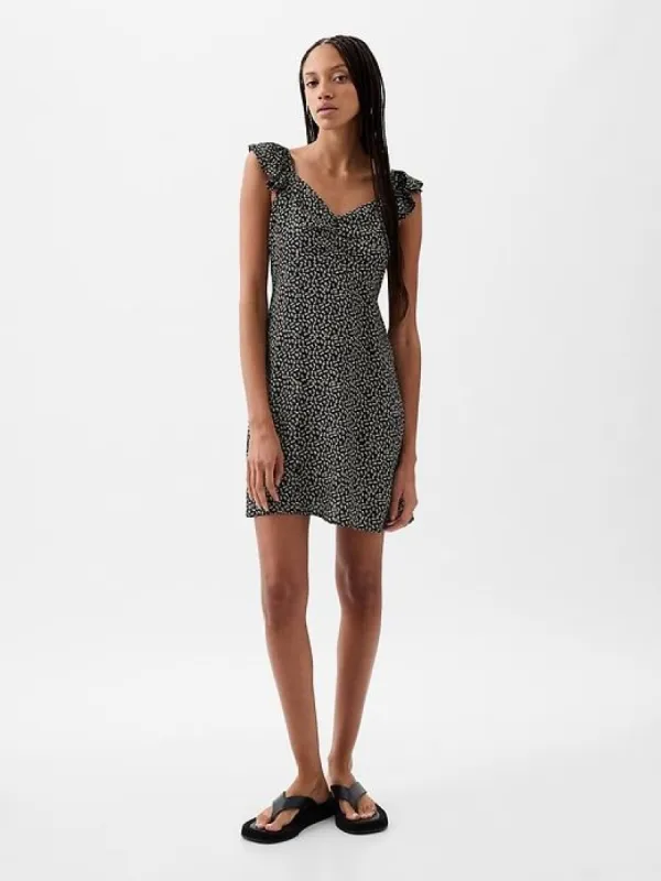 Floral Flutter Mini Dress sold by GAP