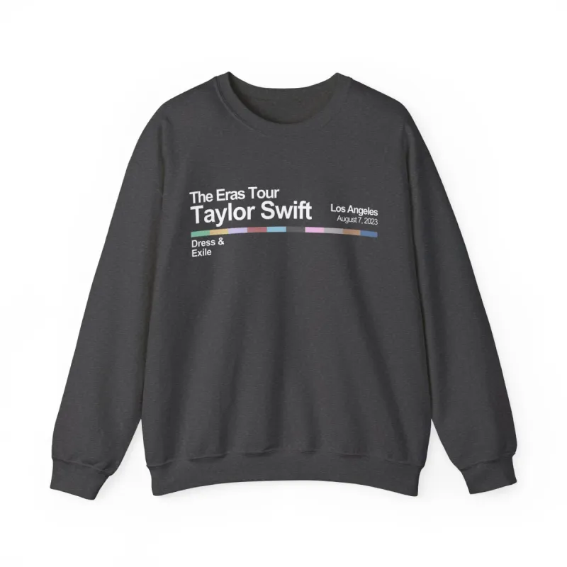Los Angeles Night 4 Crewneck Sweatshirt sold by Rose Blush Studio