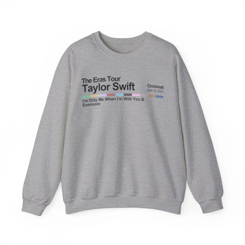 Cincinnati Night 1 Crewneck Sweatshirt sold by Rose Blush Studio