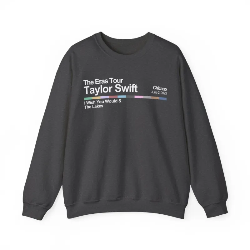 Chicago Night 1 Crewneck Sweatshirt sold by Rose Blush Studio