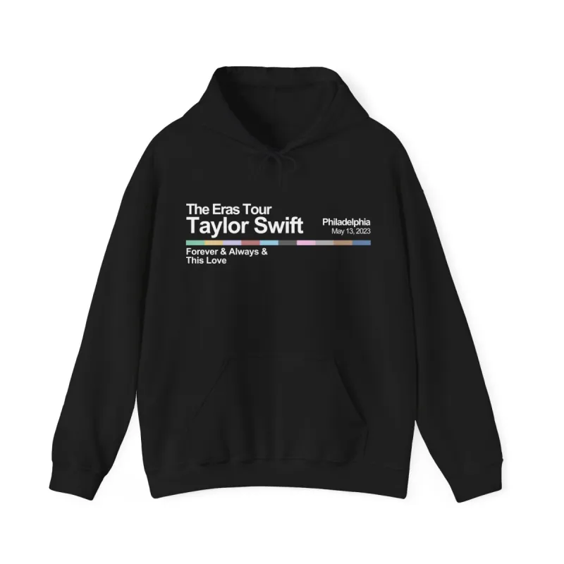 Philadelphia Night 2 Hoodie sold by Rose Blush Studio