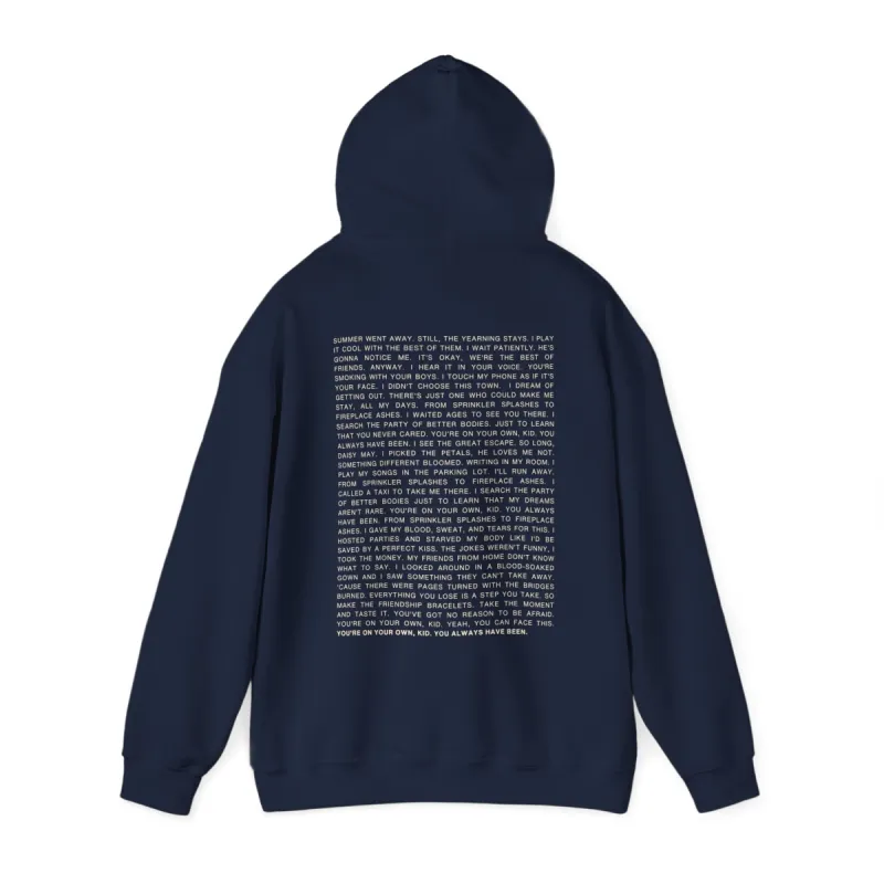 YOYOK (lyrics on back) Hoodie sold by Rose Blush Studio