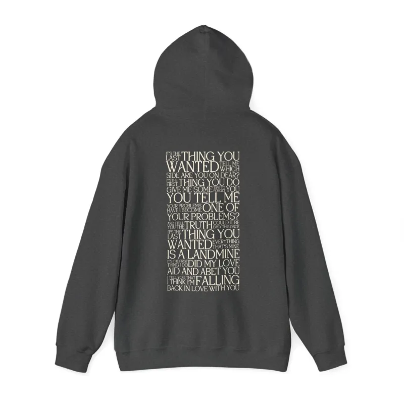 The Alcott Lyrics Hoodie sold by Rose Blush Studio