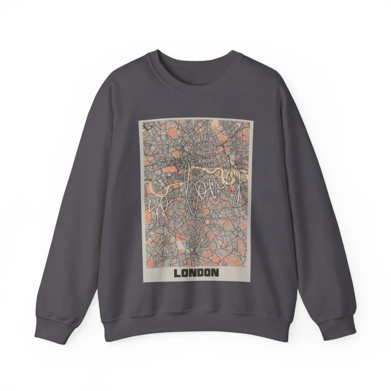 So Long London Crewneck Sweatshirt sold by Rose Blush Studio