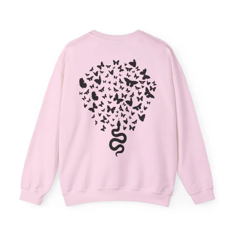 Lover Butterflies Crewneck Sweatshirt sold by Rose Blush Studio