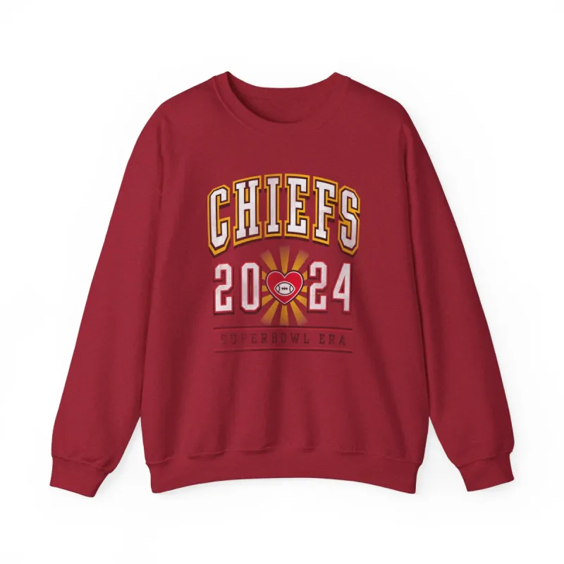 Chiefs Superbowl Era Crewneck Sweatshirt sold by Rose Blush Studio