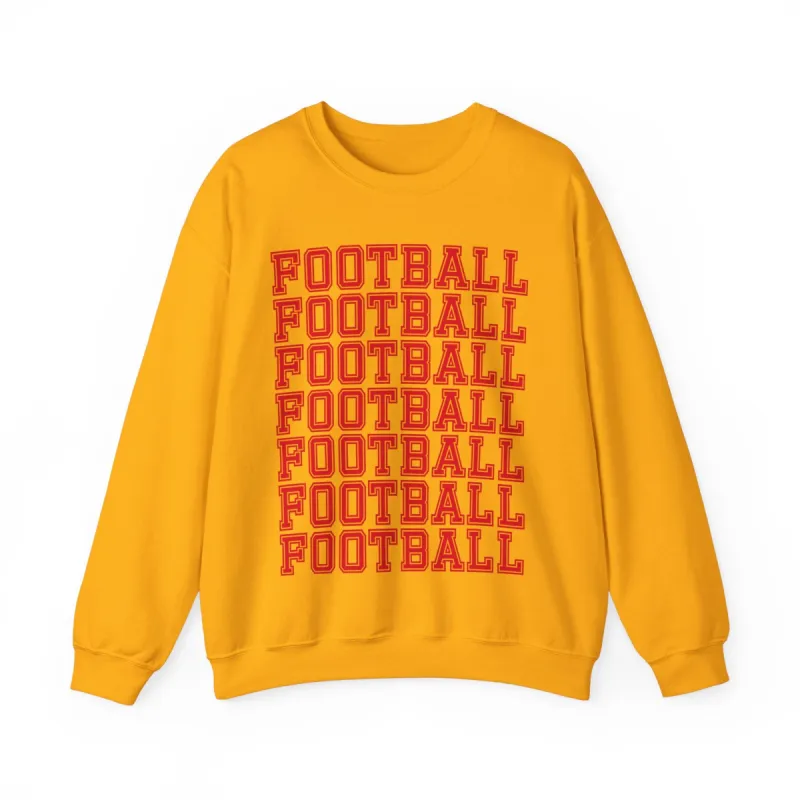 FOOTBALL Crewneck Sweatshirt sold by Rose Blush Studio