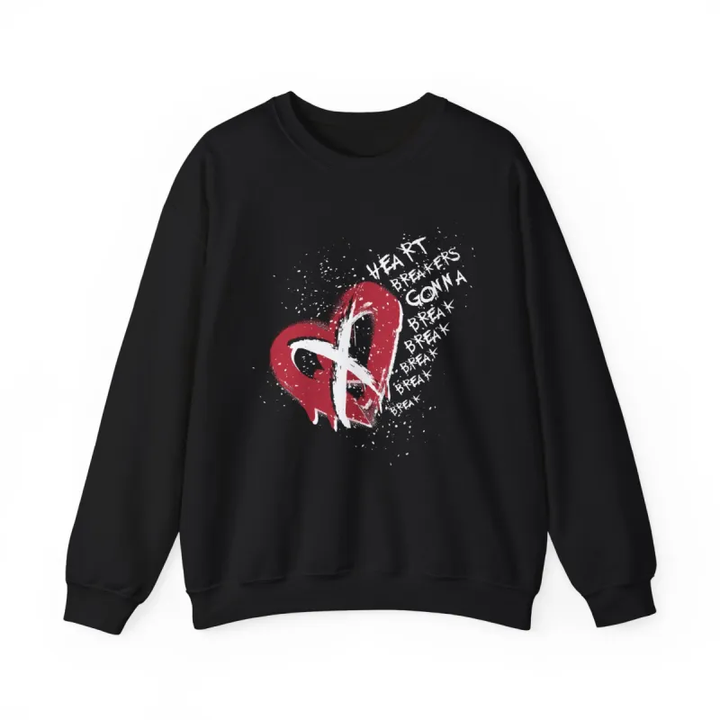 Heartbreakers Gonna Break Sweater sold by Rose Blush Studio
