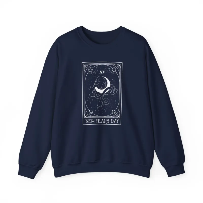 Tarot Crewneck Sweatshirt - New Years Day sold by Rose Blush Studio