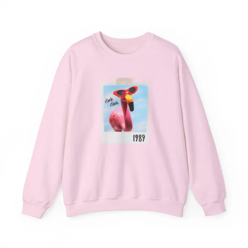 Flamingo Pink Sweater sold by Rose Blush Studio