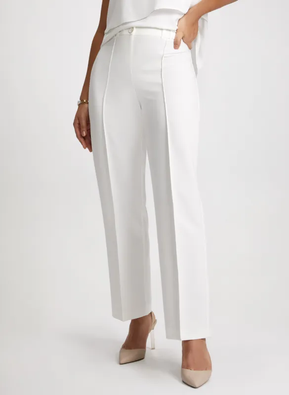 Modern Fit Wide Leg Pants sold by Laura