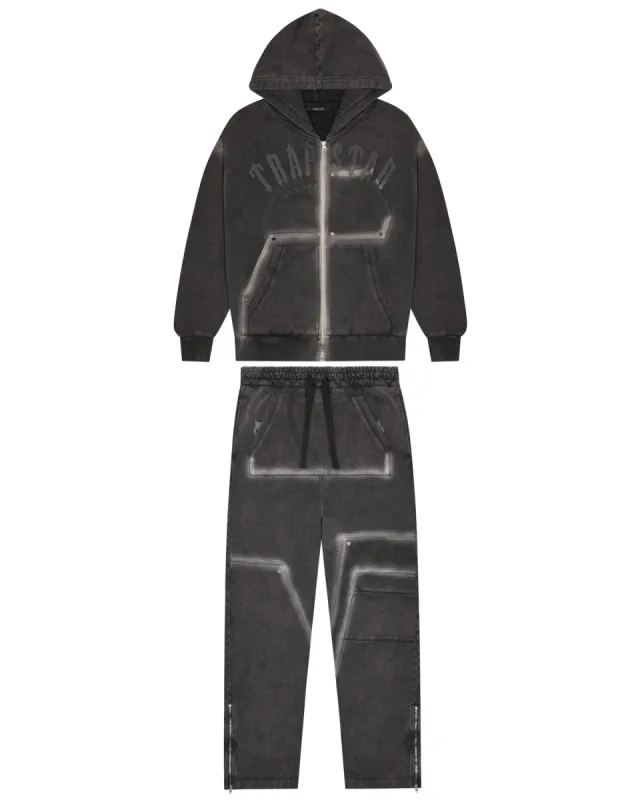 Irongate Rivet 2.0 Tracksuit - Washed Black | Parallel
