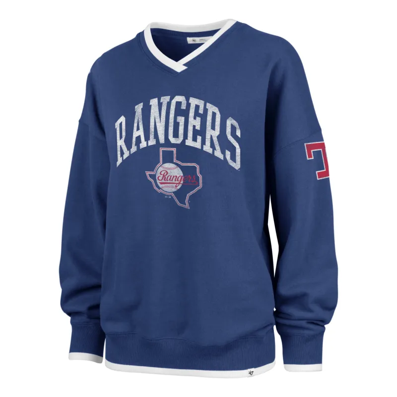 TEXAS RANGERS COOPERSTOWN WAX PACK DAZE EIGHTIES '47 PULLOVER WOMENS sold by 47