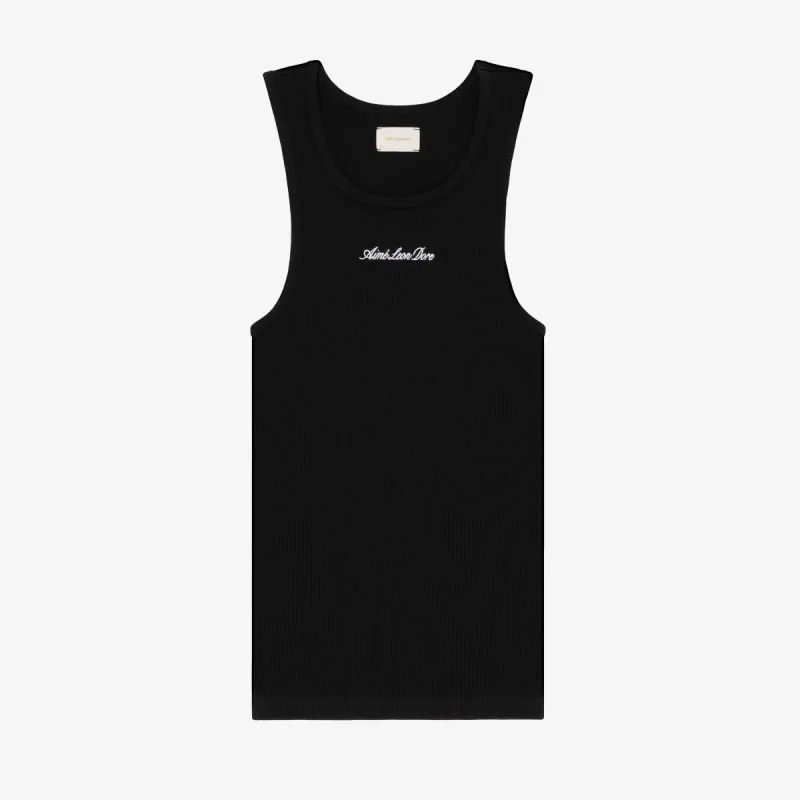 Embroidered Logo Tank Top sold by Aime Leon Dore