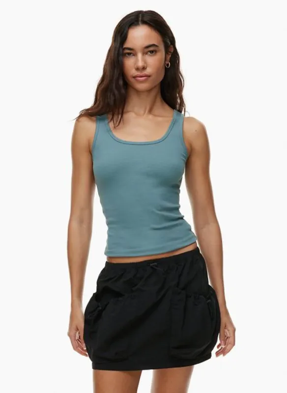 homestretch™ scoopneck hip tank sold by Aritzia