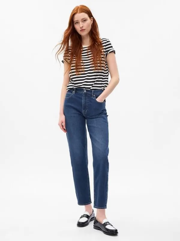 High Rise Taper Jeans sold by GAP