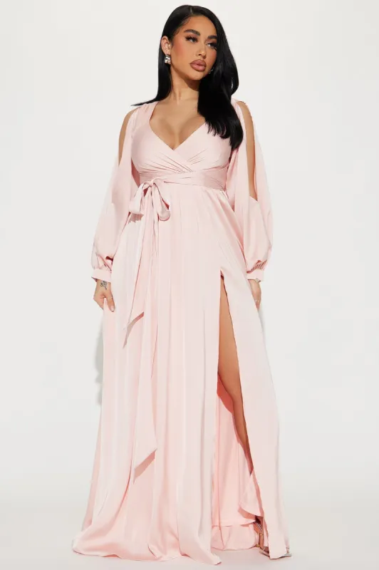Belle Maxi Dress - Blush sold by Fashion Nova