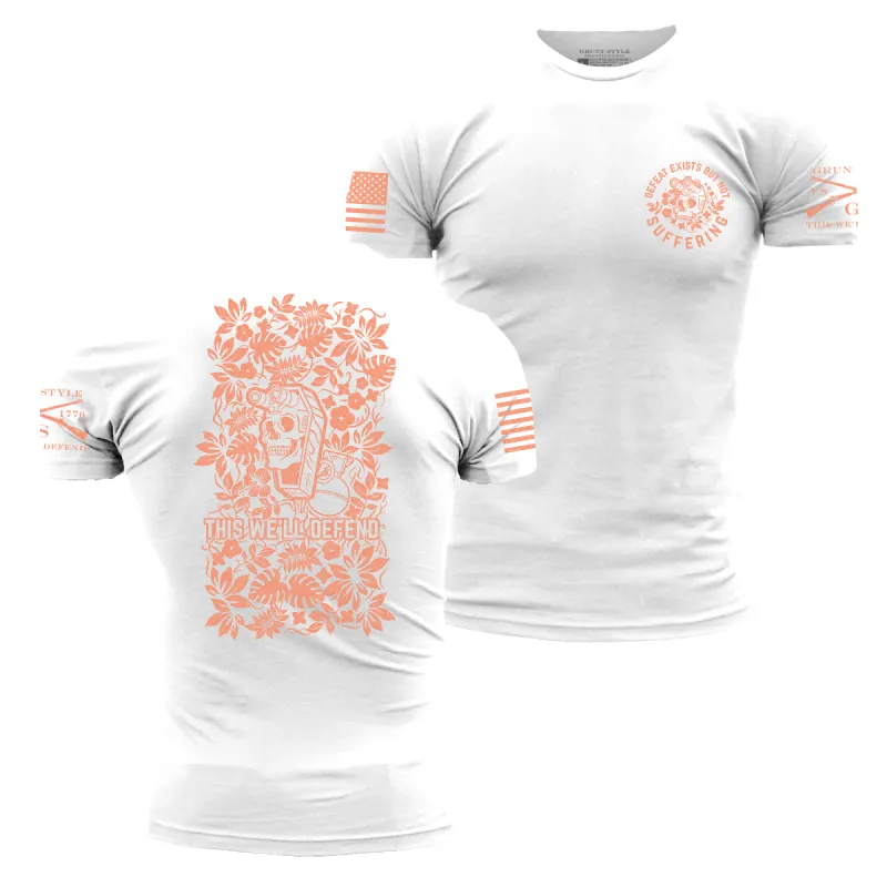 Tropical Death T-Shirt - White sold by Grunt Style