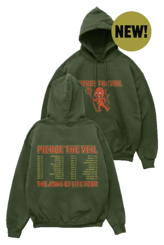 パーカー・フーディ THE COLDEST MOMENT TCM devil hoodie charcoal 24020733 Cult of the Lamb - Deal with the Devil Hoodie - Fangamer