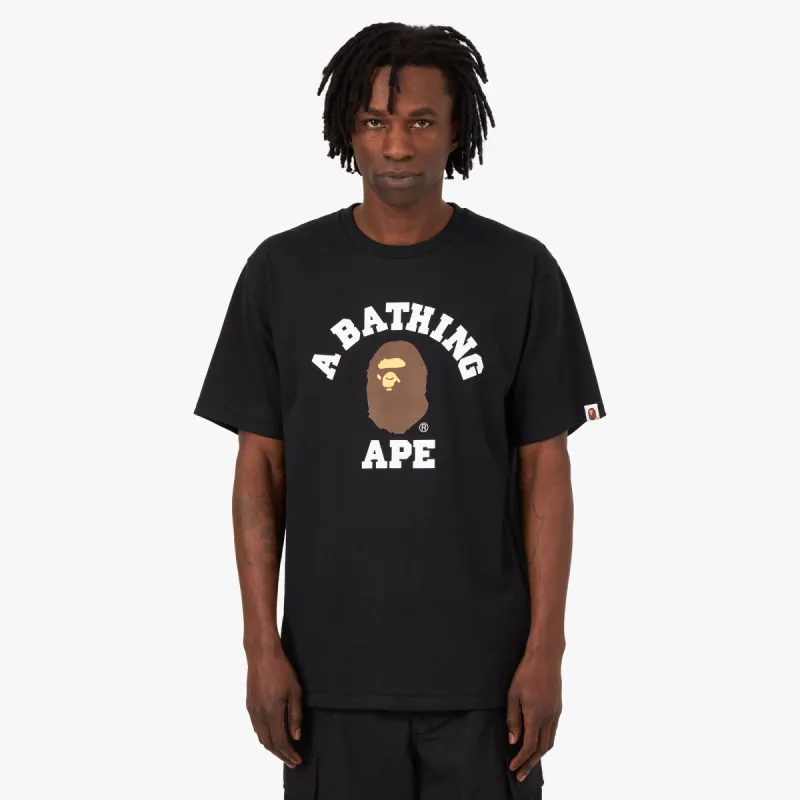BAPE College T-shirt / Black | Parallel