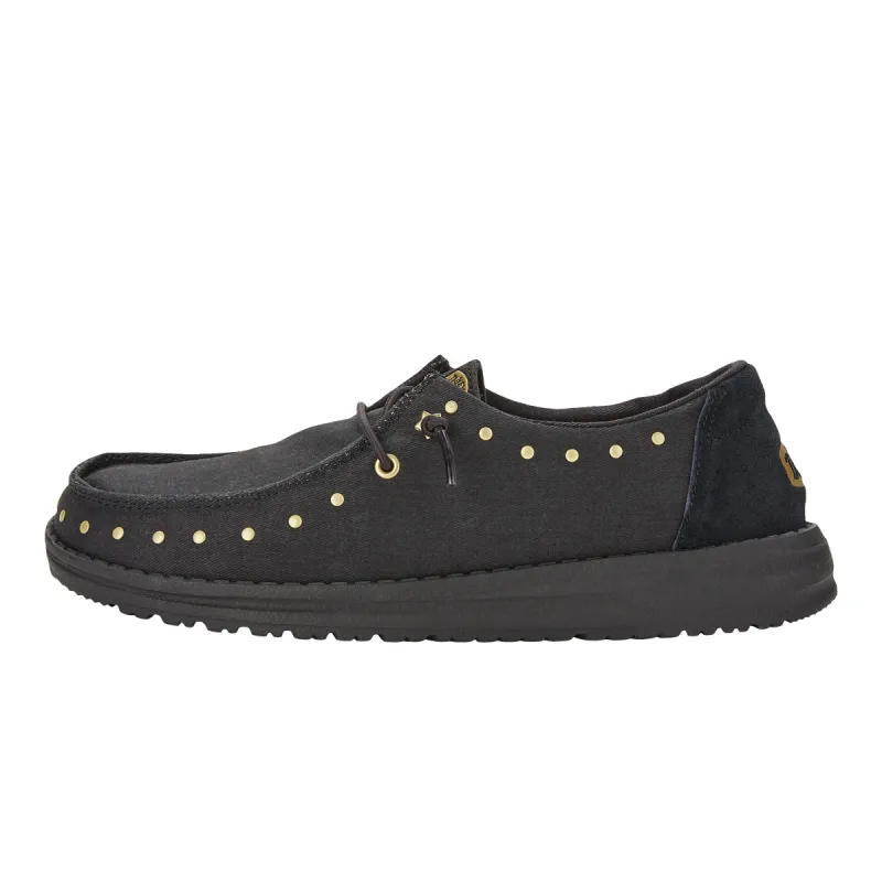 Wendy's ブラック　スタッズ付き　ＸＬサイズ Wendy Comf Luxe – HEYDUDE shoes