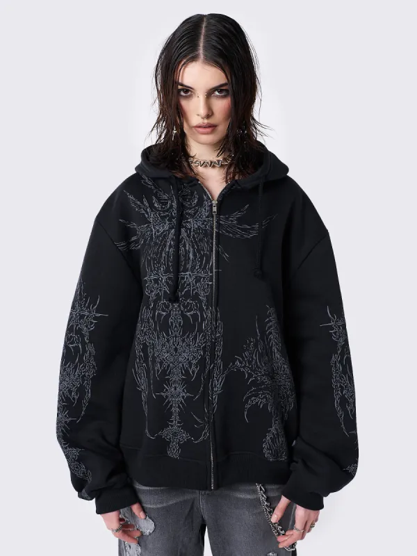 トップス CPG ANOMALY HOODIE [BLACK] Tactics Trademark Supply Hoodie - black