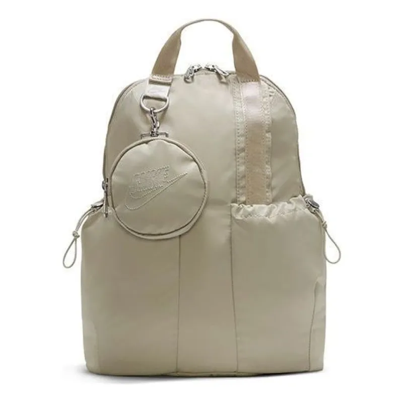 (WMNS) Nike Sportswear Futura Luxe Mini Backpack 'Grey Beige' CW9335-230 sold by KicksCrew