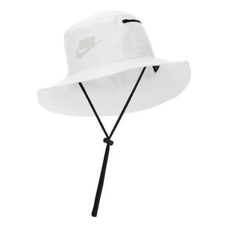Nike Sportswear NSW Collection Bucket Hat Cap Graphic Logos Dri-Fit 'White' CU6346-121 sold by KicksCrew