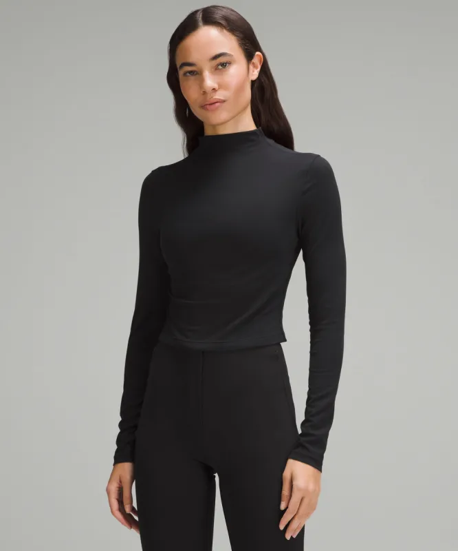 All Aligned Mock Neck Long Sleeve Nulu sold by Lululemon