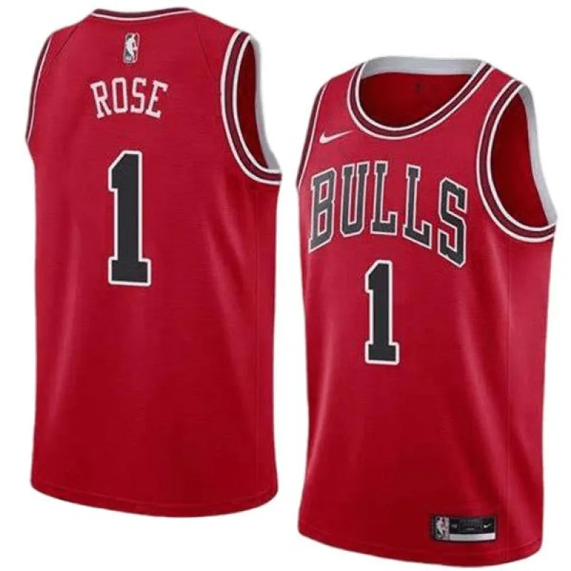 CHICAGO BULLS DERRICK ROSE ジャージ Mitchell & Ness Derrick Rose Chicago Bulls Jersey Mens
