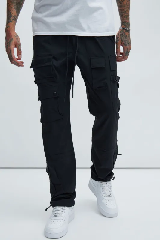 Versatile Cargo Pants - Black sold by Fashion Nova