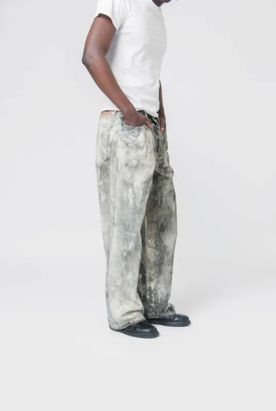 パンツ Acne Studios LOOSE FIT TROUSERS 1981M Acne Studios - Loose fit trousers - 1981M - Mid Blue