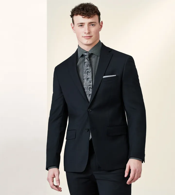 Modern Fit Wool Suit Jacket sold by Tip Top