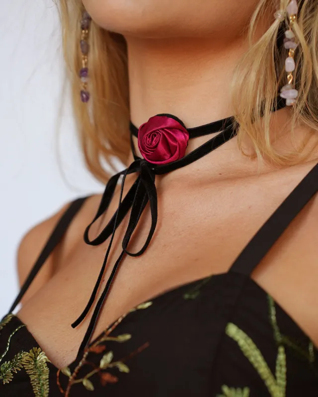 Serenity Flower Choker sold by iHeartRaves