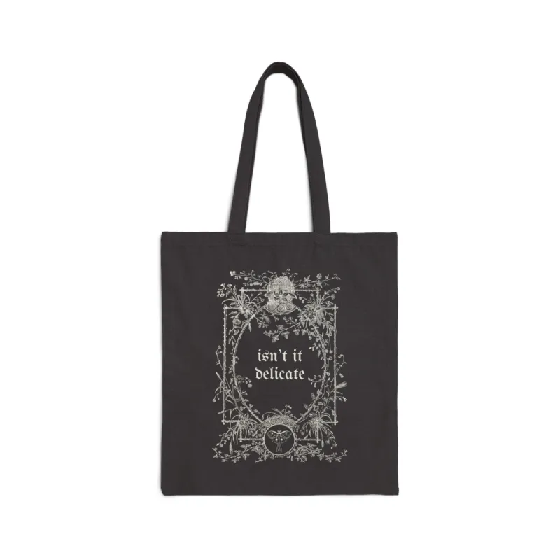 Delicate Cotton Canvas Tote Bag sold by Rose Blush Studio