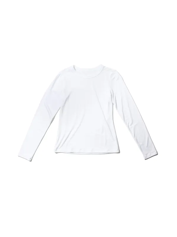 Eco Rx® Lite Long Sleeve Top White sold by Hanky Panky