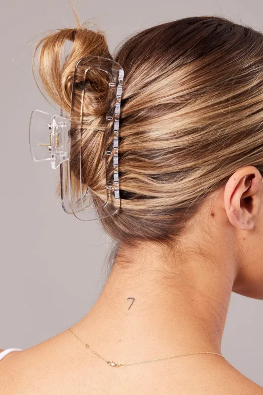 Metallic Large Hair Claw Clip sold by Ally Fashion
