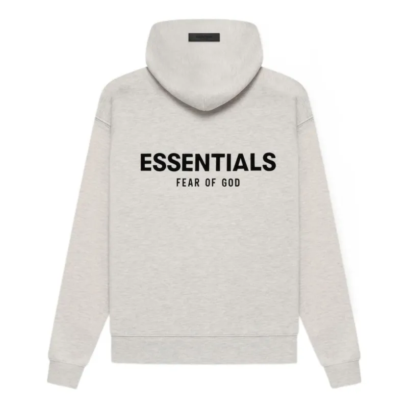 Fear of God Essentials SS22 Relaxed Hoodie 'Light Oatmeal' 192BT212112F sold by KicksCrew