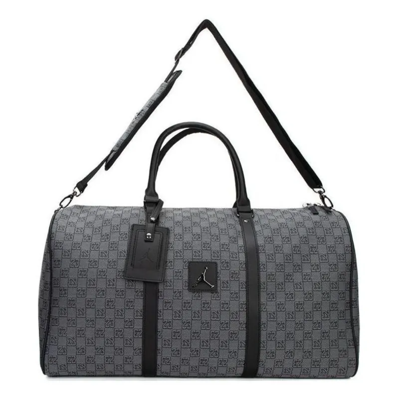 Air Jordan Monogram Duffle Bag 'Grey' JD2413026AD-002 sold by KicksCrew