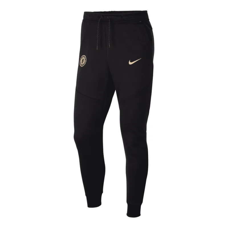 Nike Chelsea 22/23 Champions League Tech Fleece Jogger 'Black Sesame' DN3088-010 sold by KicksCrew
