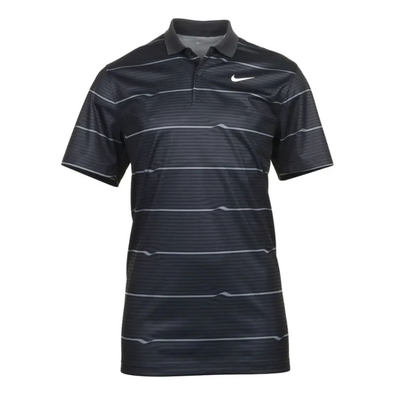 Nike Victory Dri-FIT Golf Polo Shirt 'Black Grey White' FD5829-010 sold by KicksCrew