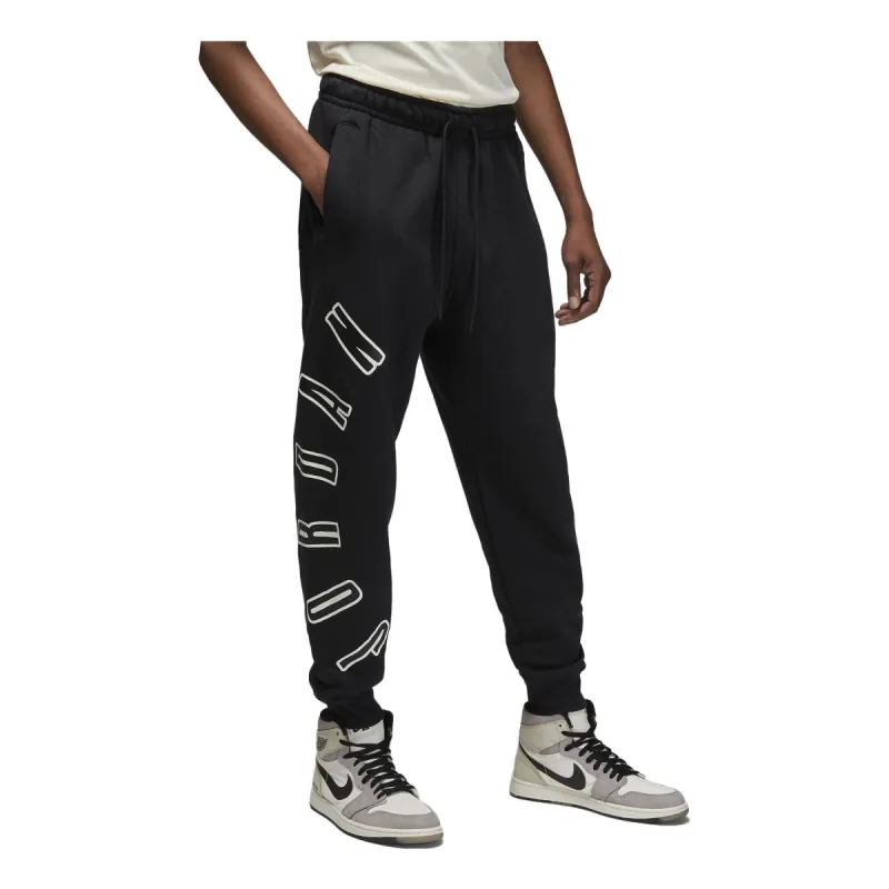 Air Jordan Flight MVP Fleece Pants 'Black' FB7028-010 sold by KicksCrew