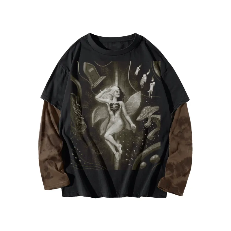 Death 2-In-1 Long Sleeve T-shirt sold by Melanie Martinez