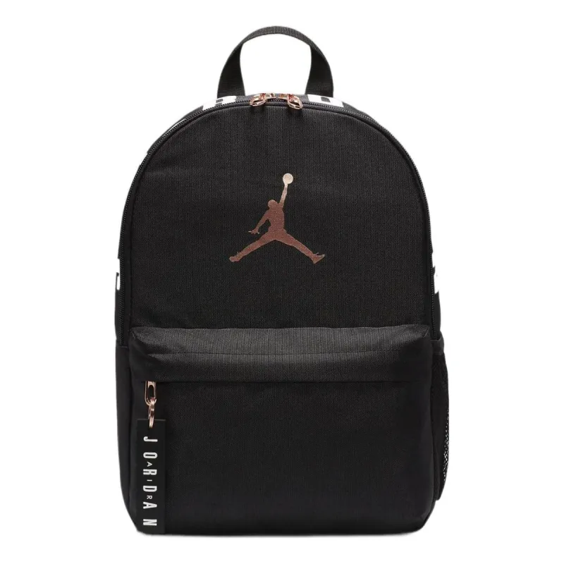 Air Jordan Mini Backpack 'Black Gold' DV5304-013 sold by KicksCrew
